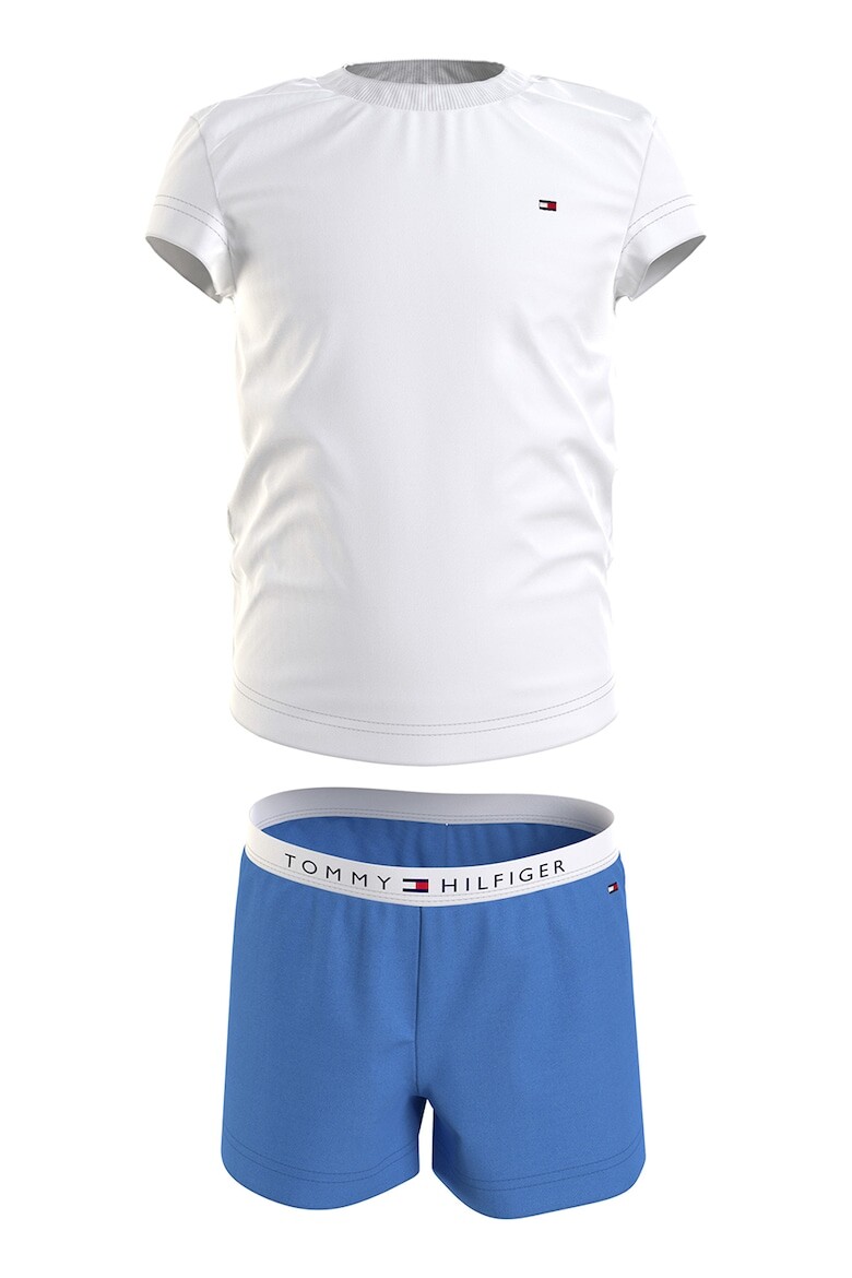 

Короткая пижама с логотипом Tommy Hilfiger, белый