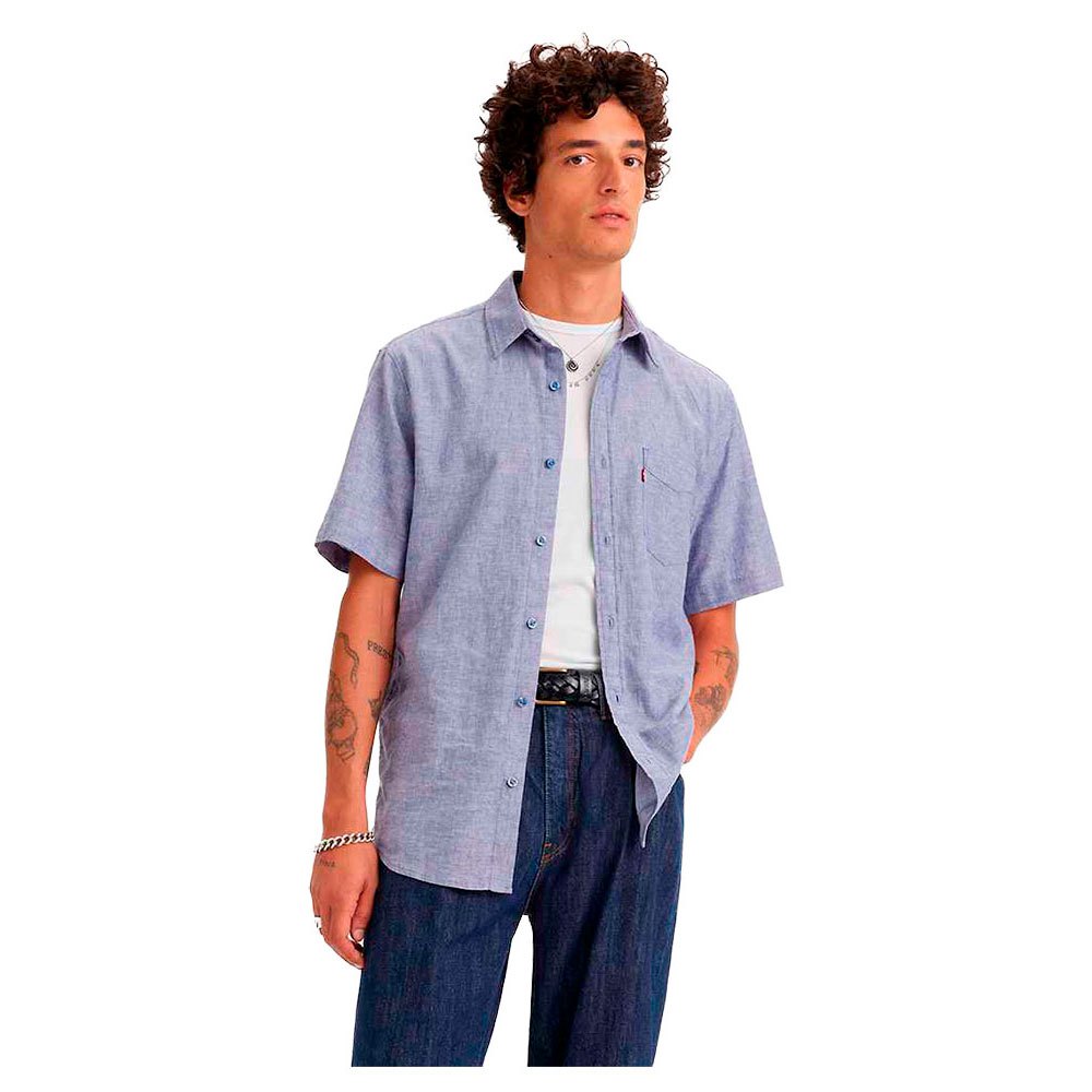 Рубашка с коротким рукавом Levi's Sunset 1 Pocket Standard, фиолетовый