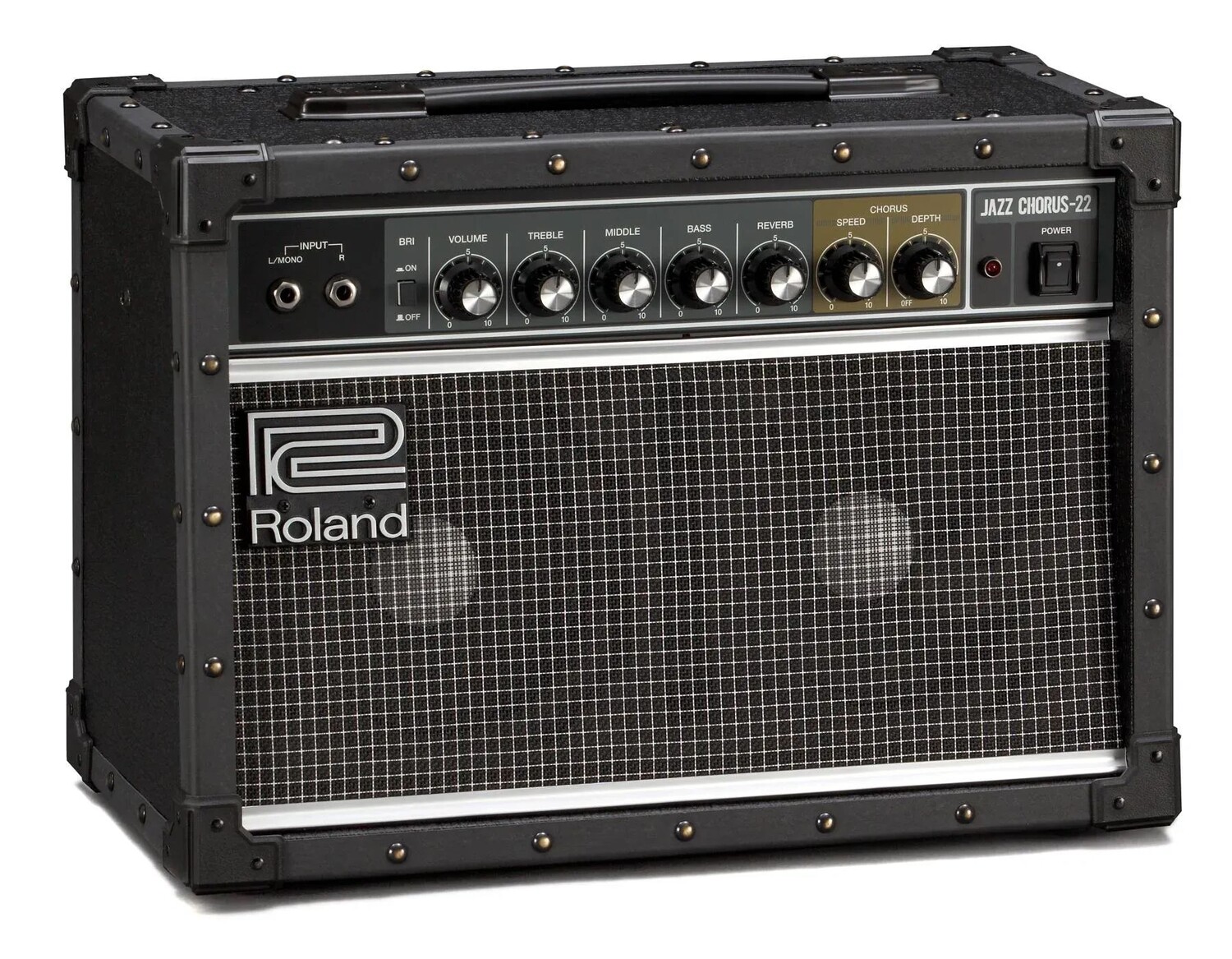 

Roland JC-22 Jazz Chorus 30-ваттный стереокомбоусилитель размером 2x6,5 дюйма