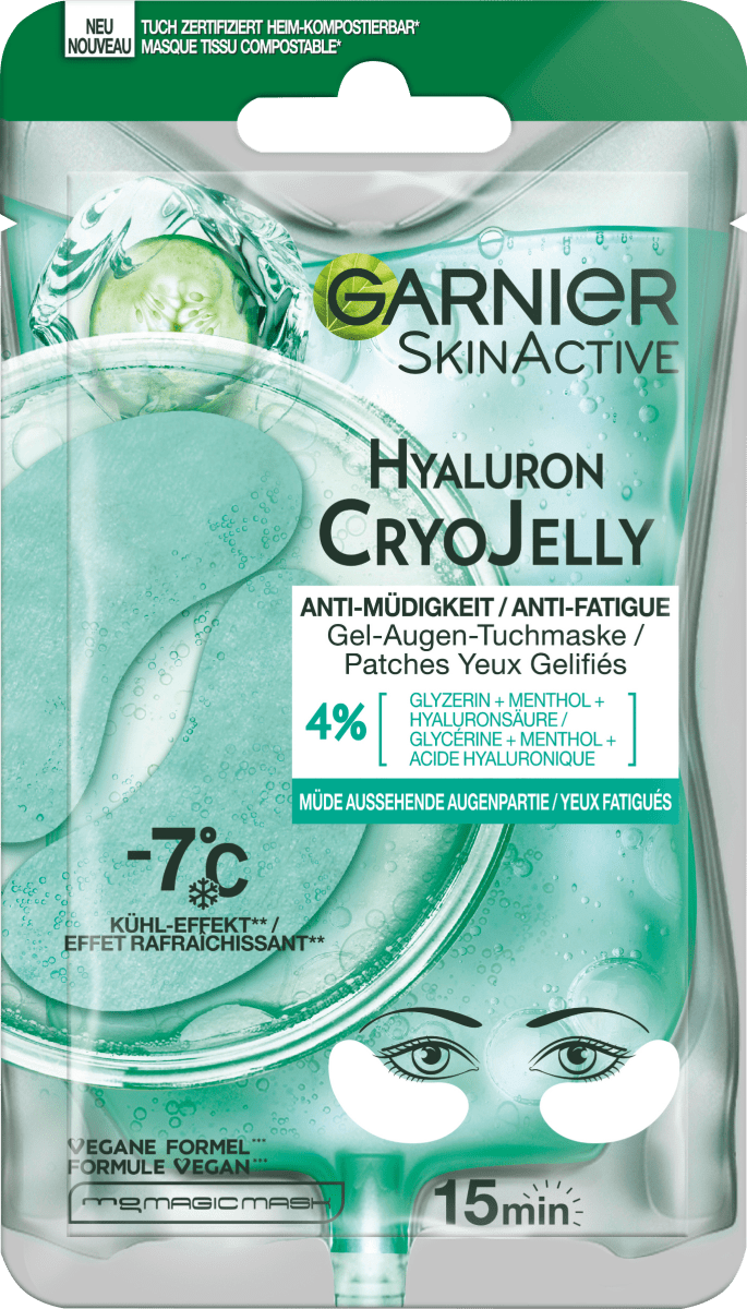 Наглазники Cryo Jelly (1 пара) 2 шт. Garnier