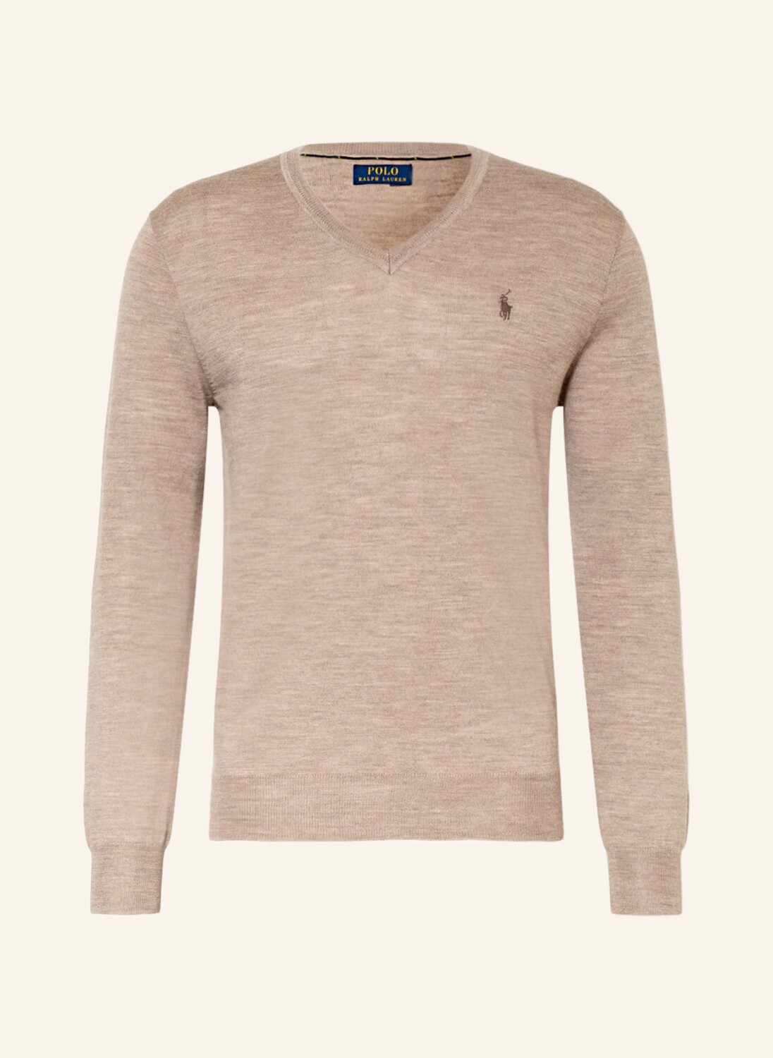 

Свитер POLO RALPH LAUREN aus Merinowolle, светло-коричневый