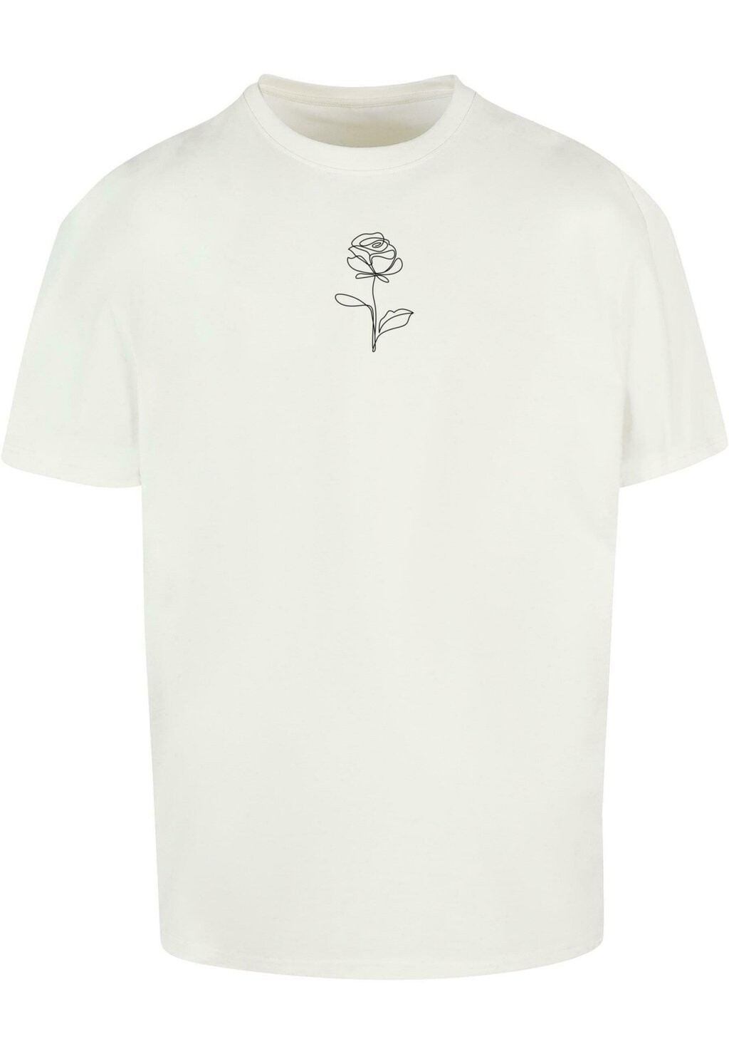 

Футболка с принтом ROSE HEAVY Merchcode, цвет ready for dye