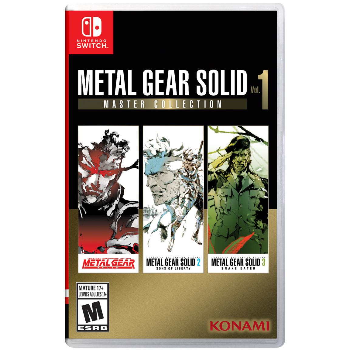 Видеоигра Metal Gear Solid: Master Collection Vol.1 - Nintendo Switch collection of mana nintendo switch