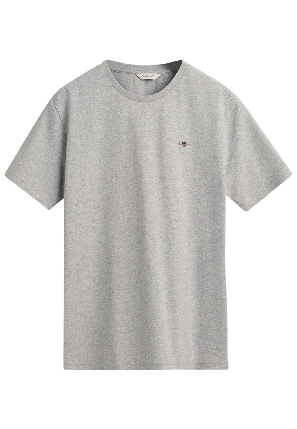 Базовая футболка Shield GANT, цвет light grey melange