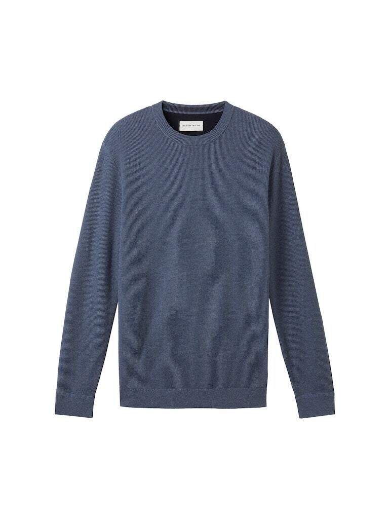 

Пуловер Tom Tailor, цвет vintage indigo blue melange