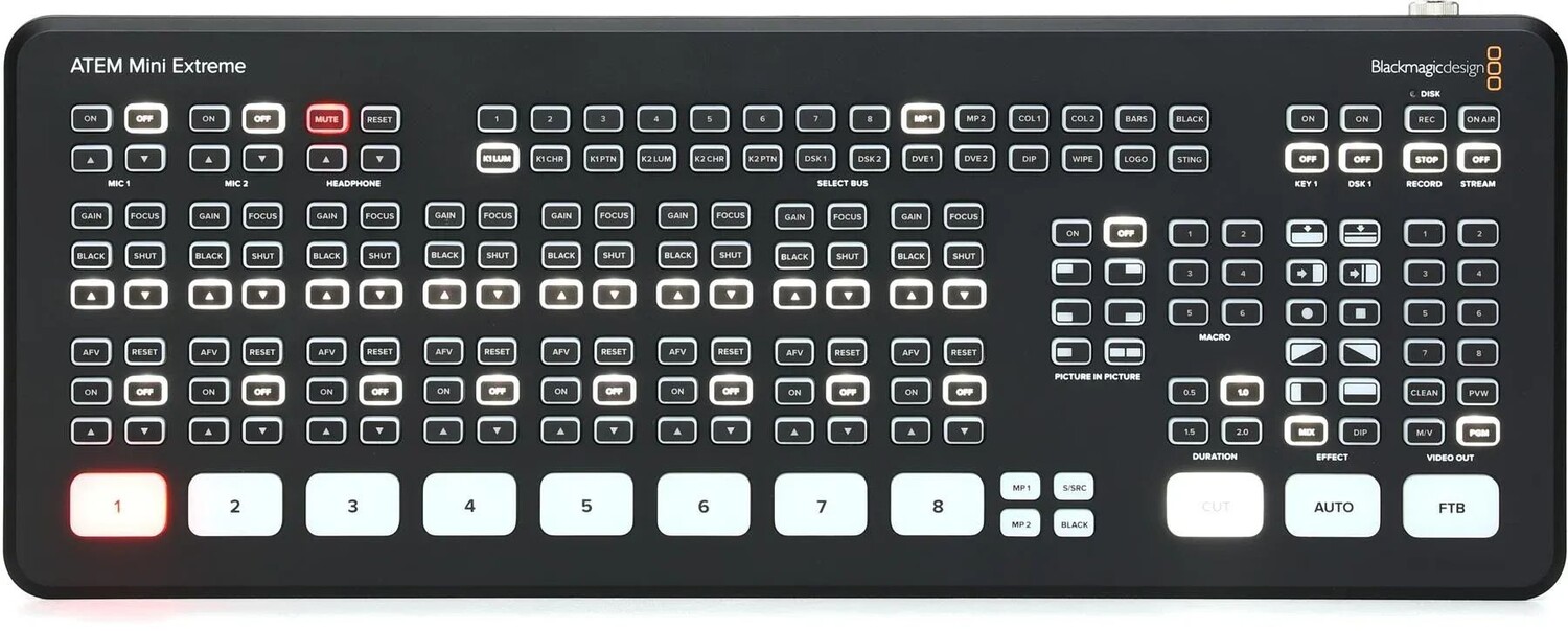 

Blackmagic Design ATEM Mini Extreme Broadcast/Streaming Switcher