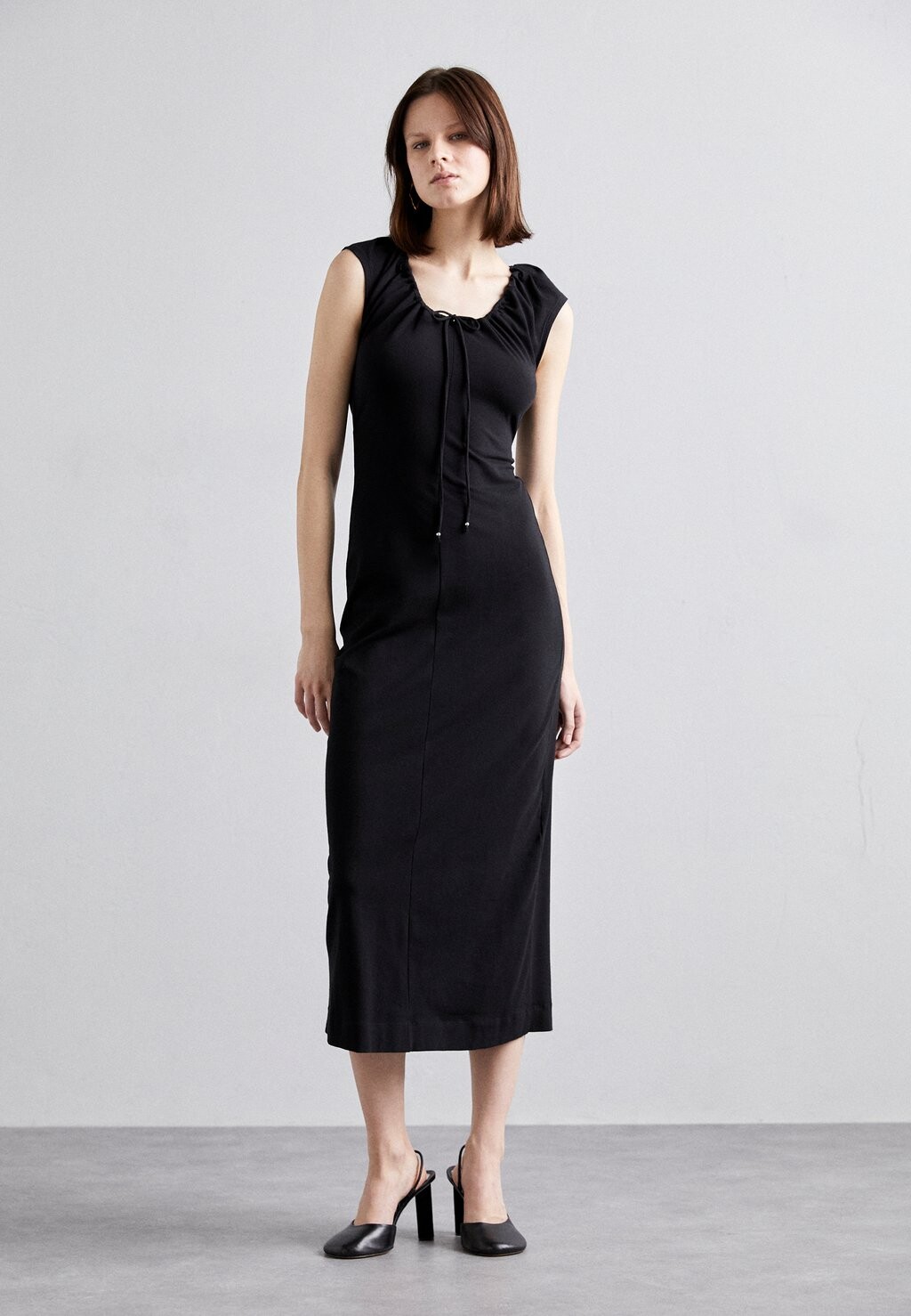 

Платье из джерси Nina Dress Proenza Schouler White Label, черный