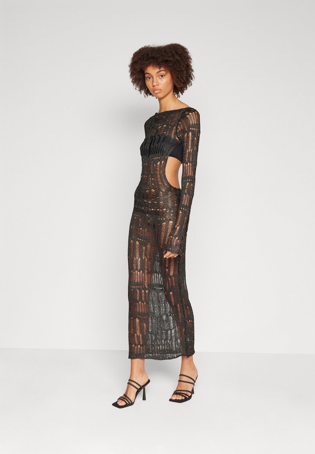 

Вечернее платье Umbra Maxi Dress Jaded London, черный
