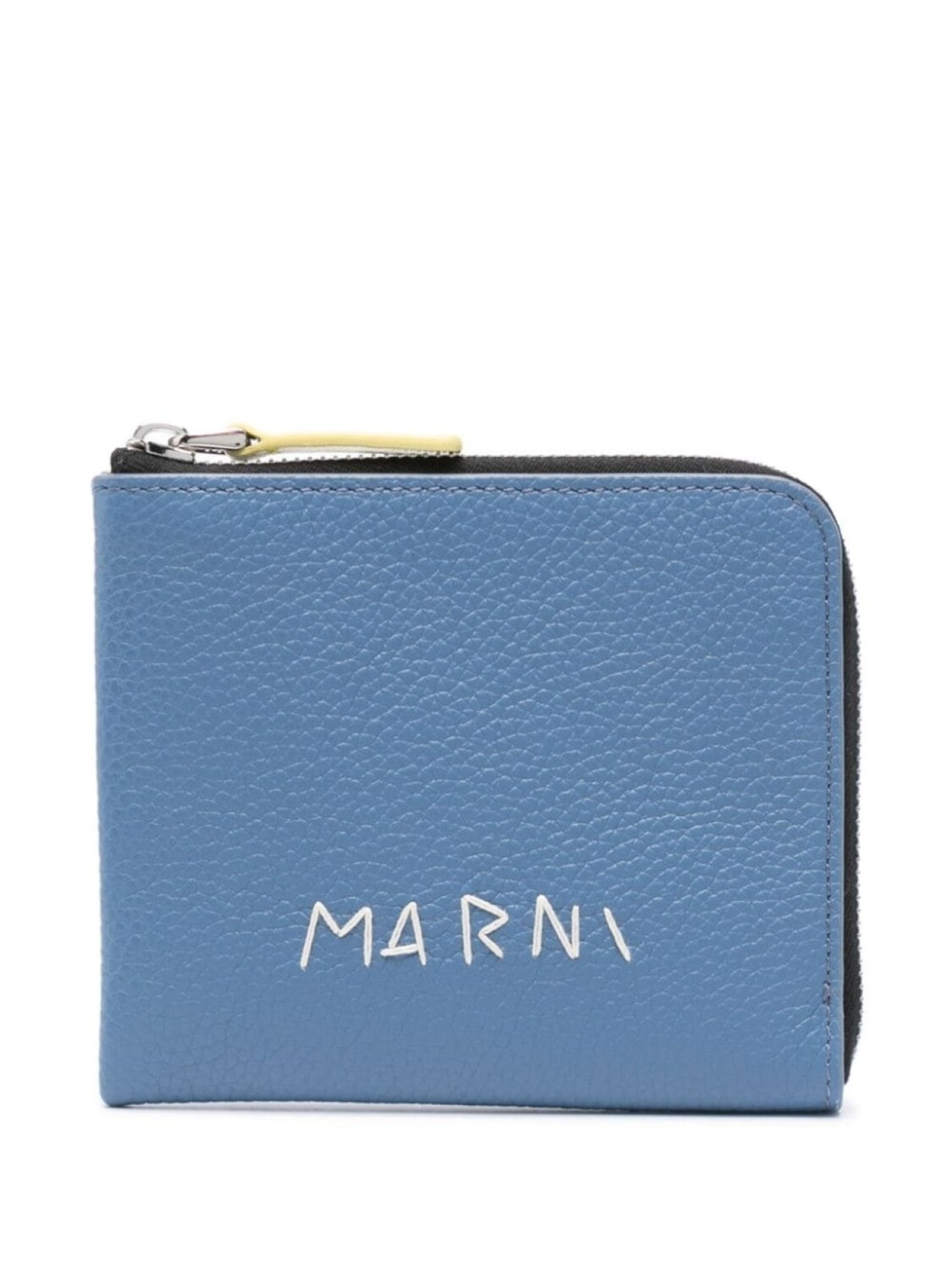 

Marni кошелек с вышитым логотипом, синий