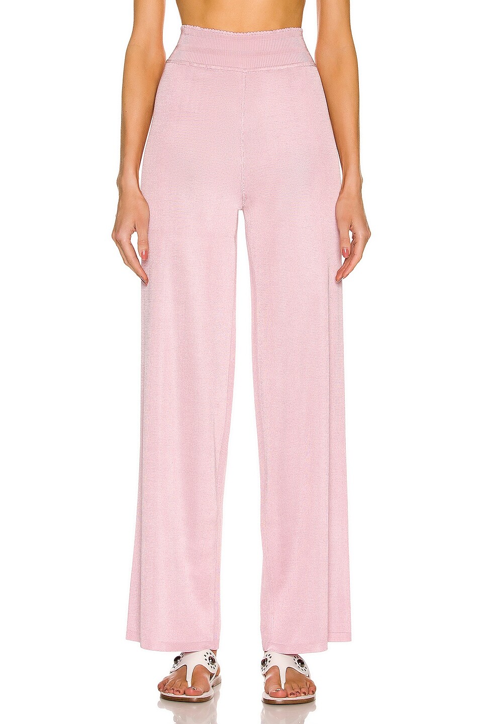 

Брюки Alaïa Edition 1993 Wide Leg, цвет Rose