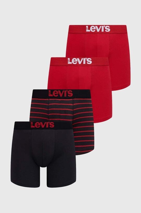 

4 упаковки боксеров Levi's, черный