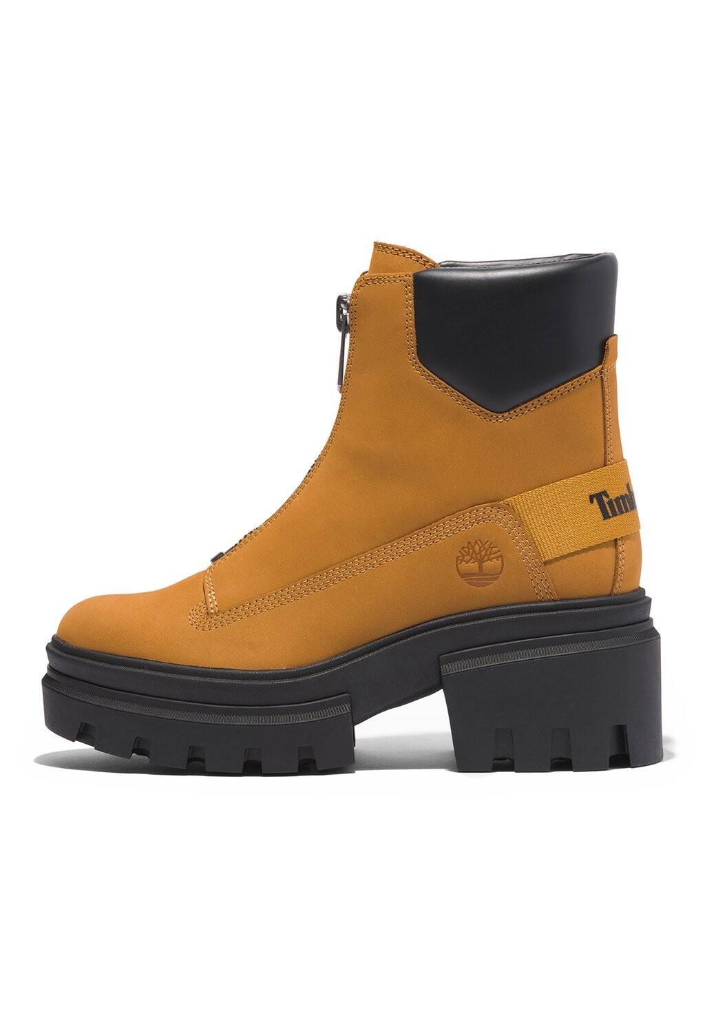 

Ботильоны на платформе Everleigh Front Zip Timberland, цвет wheat