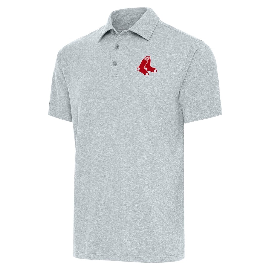 

Поло с коротким рукавом Antigua Boston Red Sox, серый