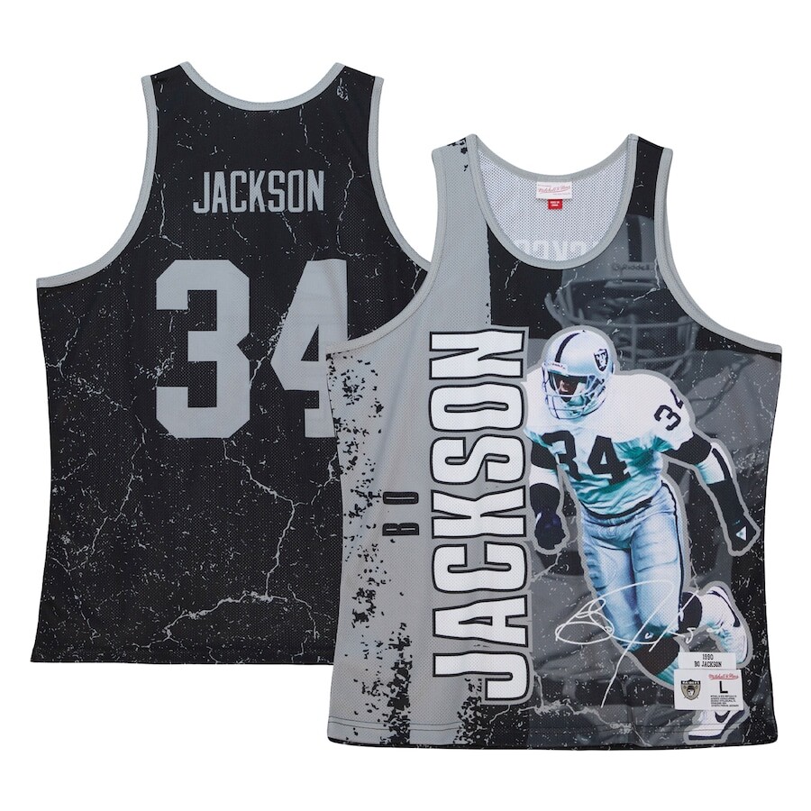 

Майка Mitchell & Ness Las Vegas Raiders, черный