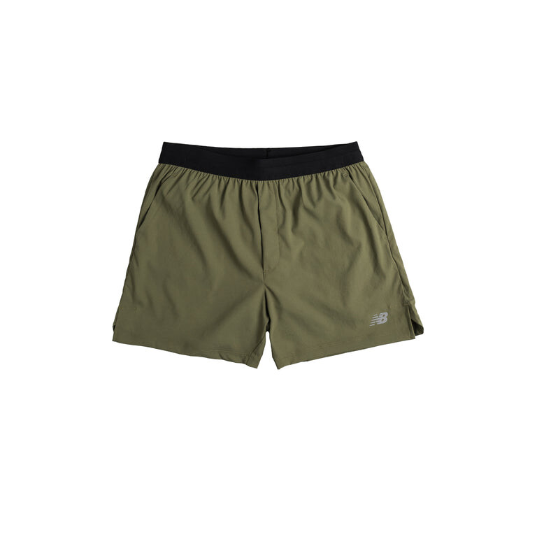 

Шорты Ac Seamless Short New Balance, зеленый, Серый