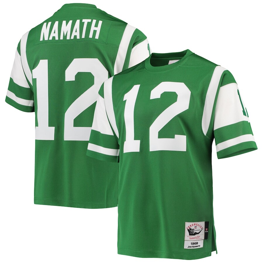 

Джерси Mitchell & Ness New York Jets, зеленый