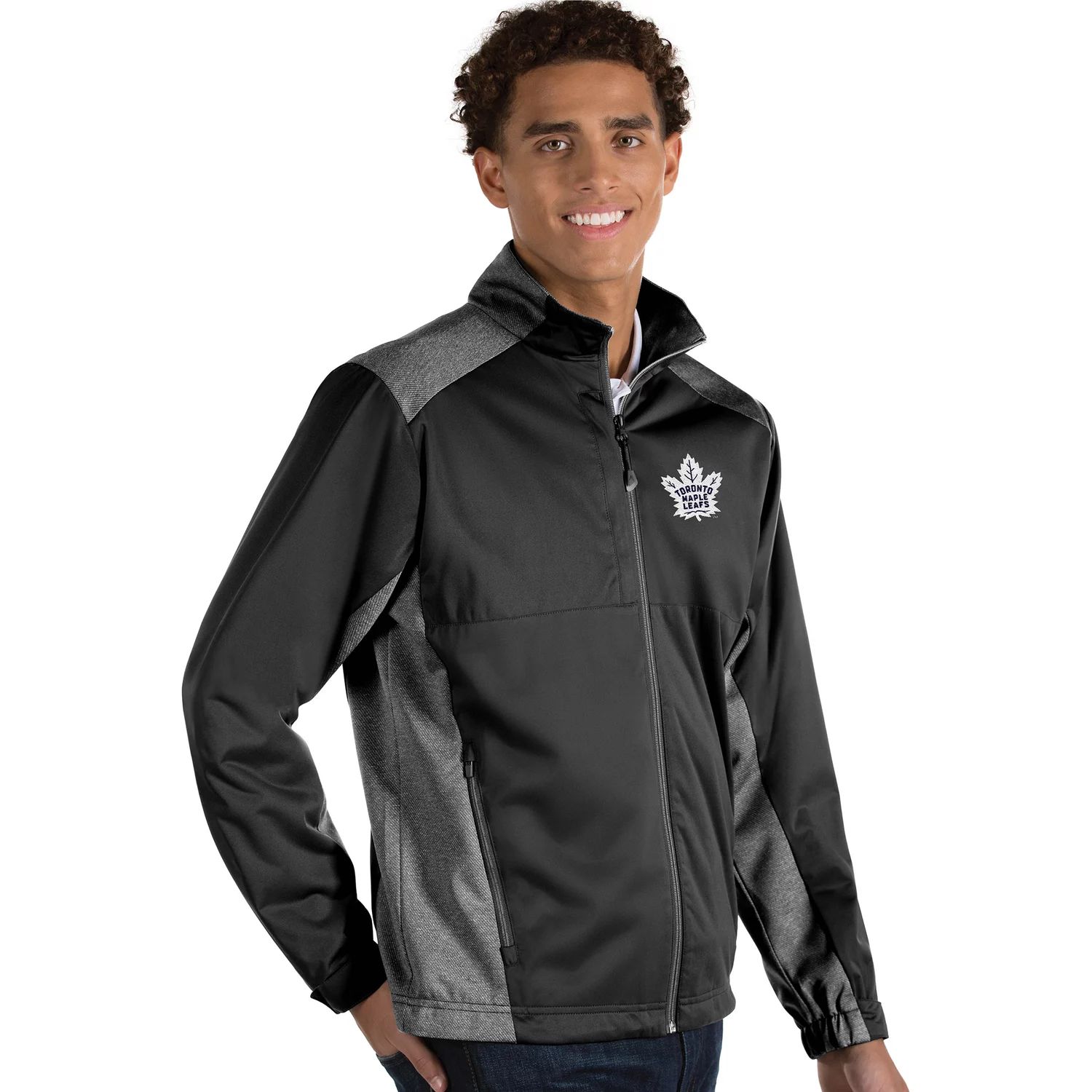 Мужская куртка на молнии Antigua Revolve Toronto Maple Leafs цена и фото