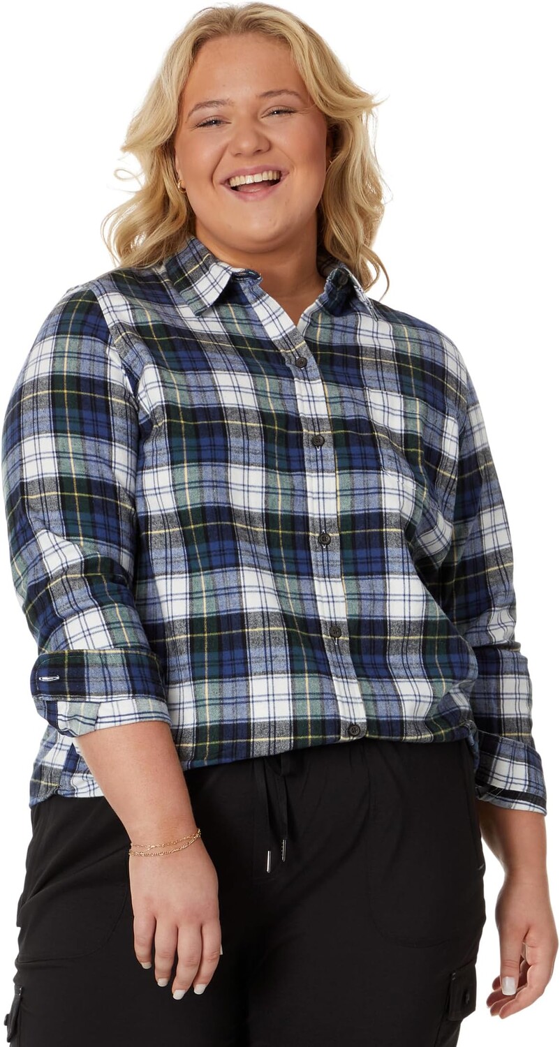 

Рубашка в шотландскую клетку больших размеров L.L.Bean, цвет Vintage Tartan