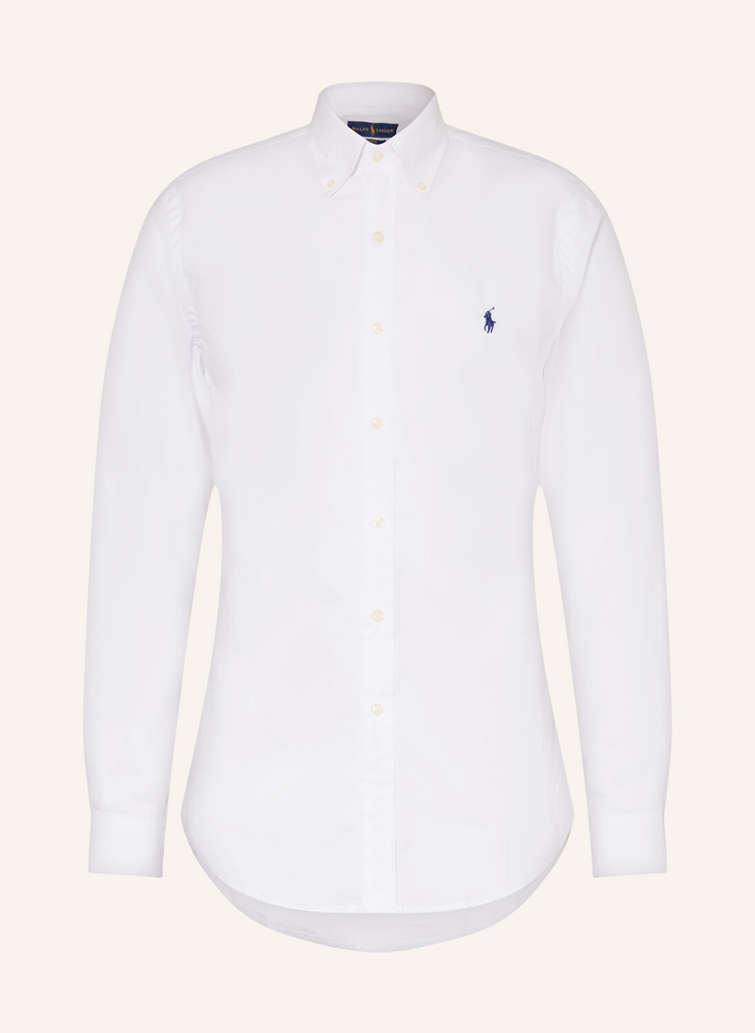 

Рубашка POLO RALPH LAUREN Custom Fit, белый