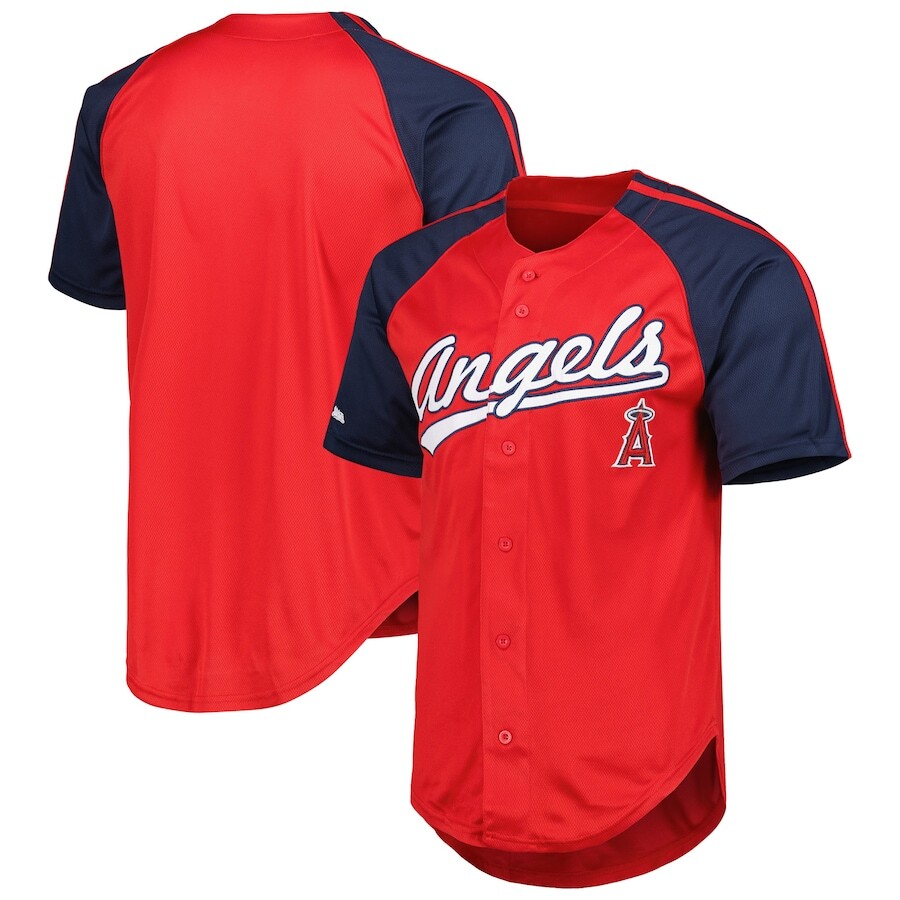 

Джерси Stitches Los Angeles Angels, красный
