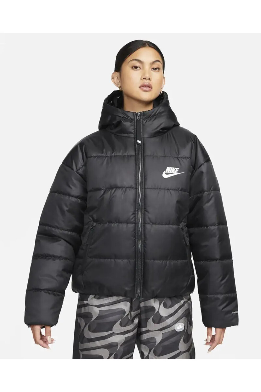 

Зимняя куртка - черный - пуховик Nike