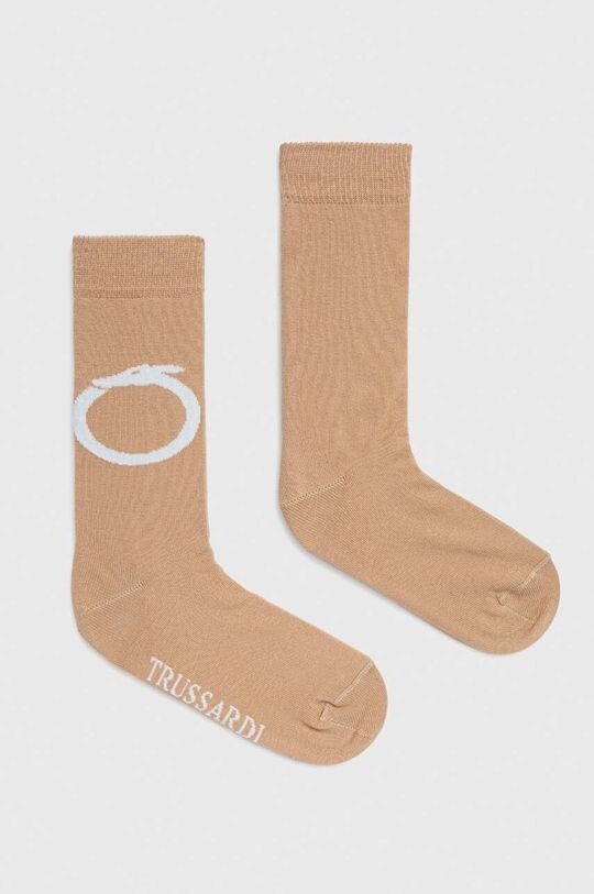 

Носки Trussardi, коричневый