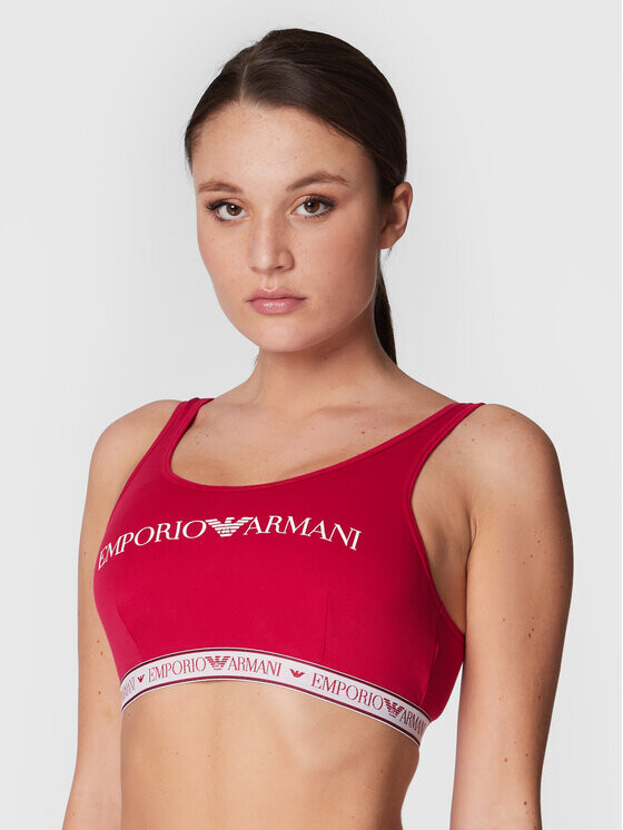

Верхний бюстгальтер Emporio Armani Underwear, розовый