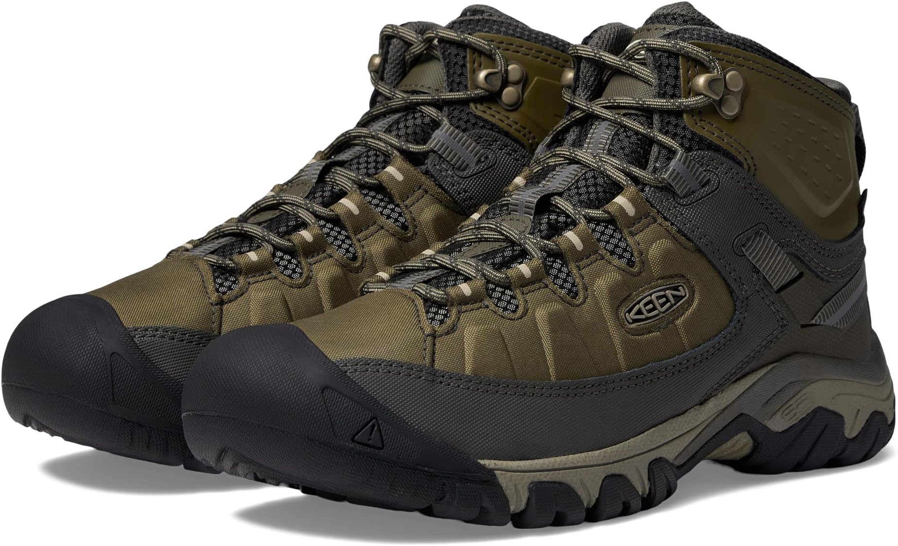 

Походная обувь Targhee Exp Mid WP KEEN, цвет Dark Olive/Plaza Taupe