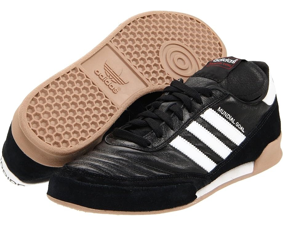 Кроссовки adidas Mundial Goal, цвет Black/Running White кроссовки kinetix running alvis black