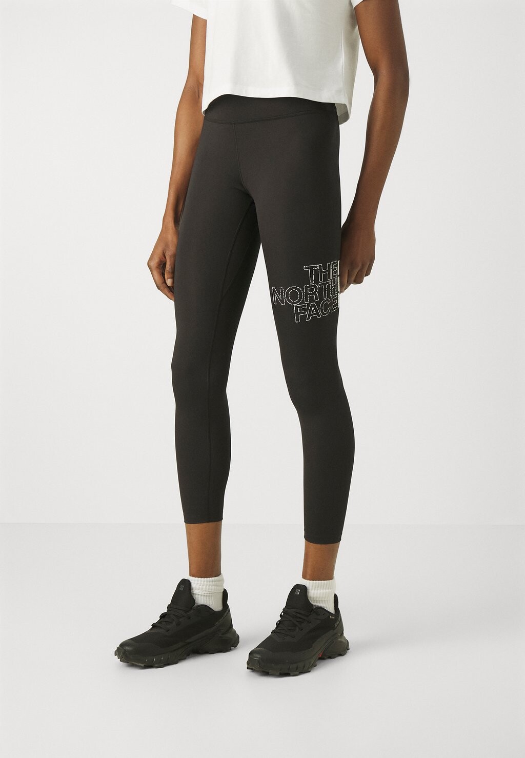 

Леггинсы FLEX HIGH RISE The North Face, цвет black
