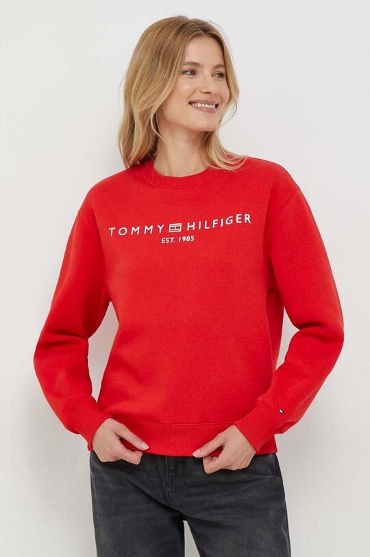 

Толстовка с капюшоном Tommy Hilfiger, красный