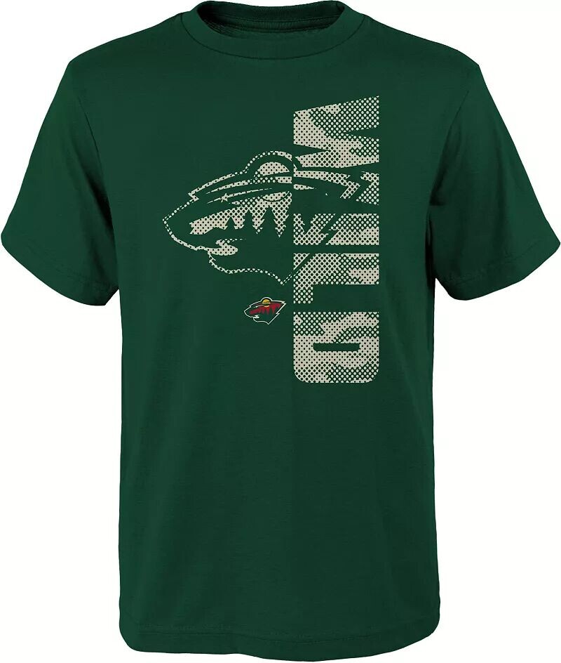 

Outerstuff Молодёжная камуфляжная футболка NHL Minnesota Wild Cool