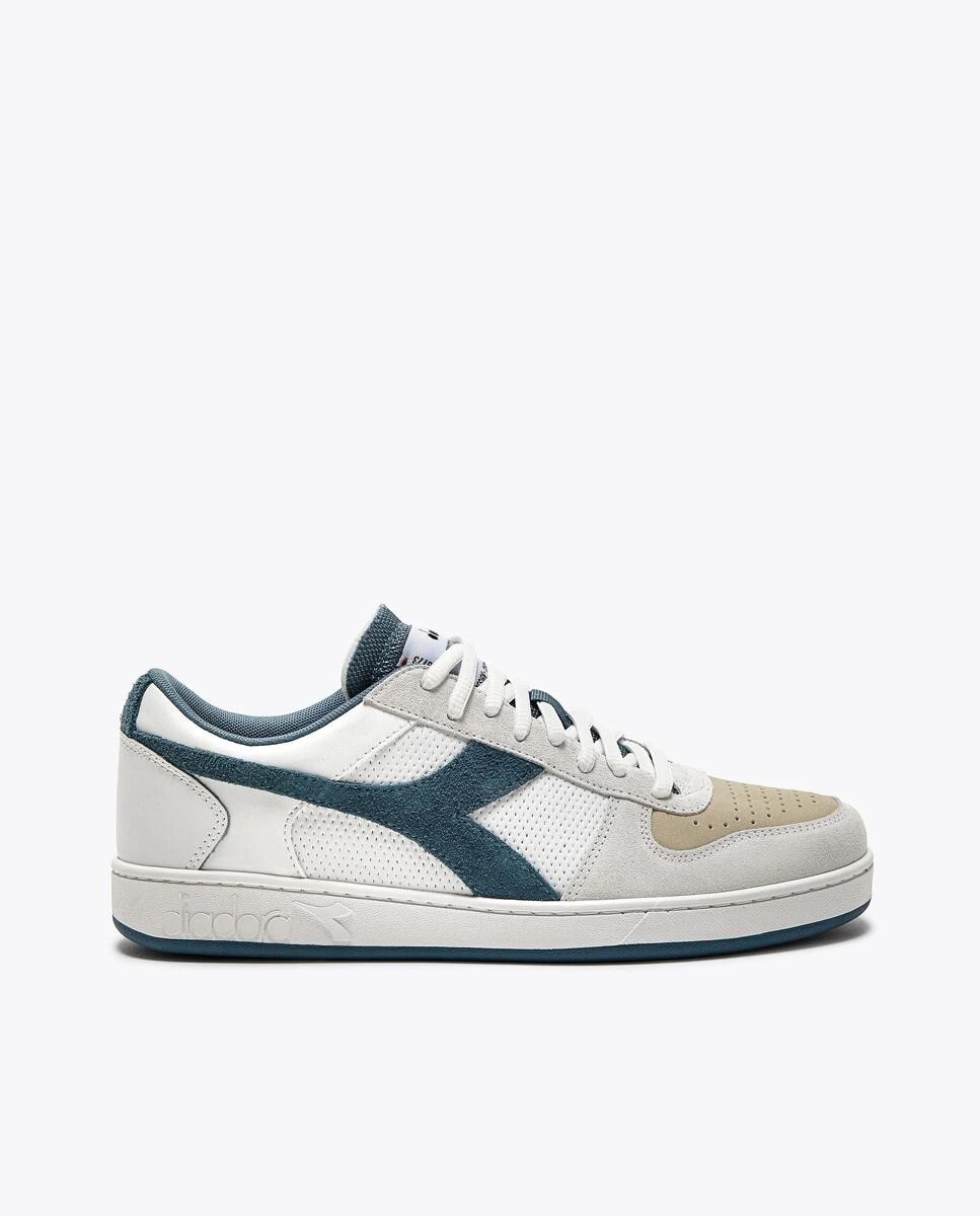 

Кроссовки унисекс на плоской подошве с контрастным логотипом Diadora Sportswear, белый