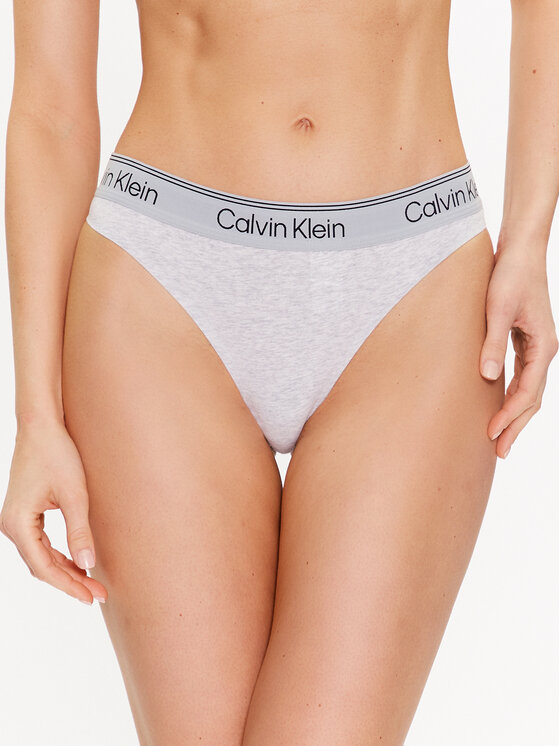 Струнная танга Calvin Klein, серый