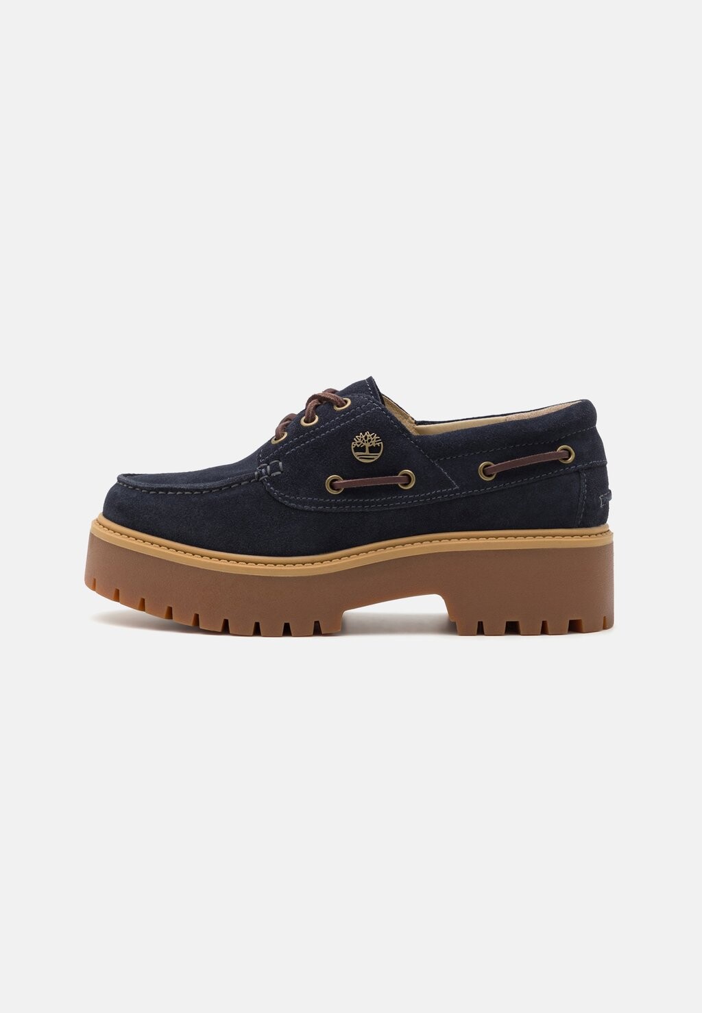 

Топсайдеры Stone Street Timberland, цвет dark blue