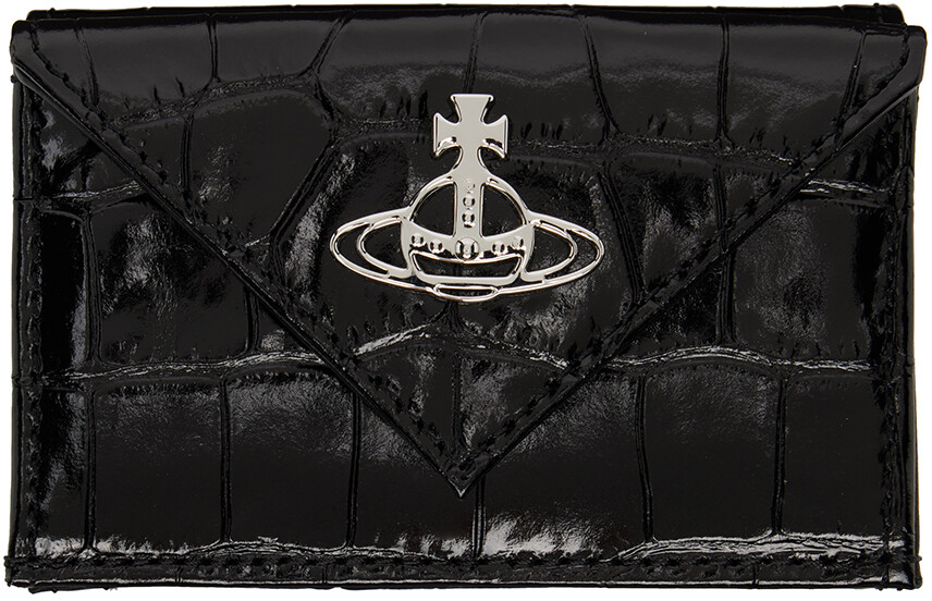 

Черный кошелек-конверт Vivienne Westwood