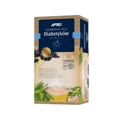 

Аптео, Чай для диабетиков, 20 шек. Inna marka