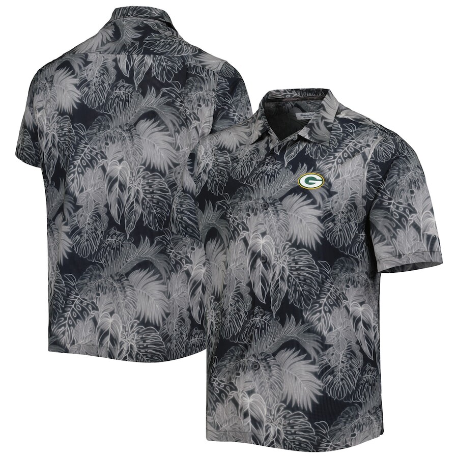 

Рубашка Tommy Bahama Green Bay Packers, черный