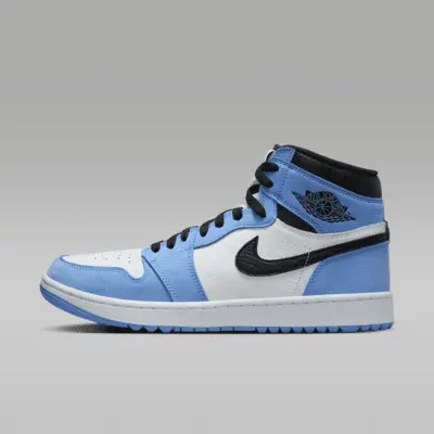 

Кроссовки Jordan Air I High G, цвет University Blue/White/Black