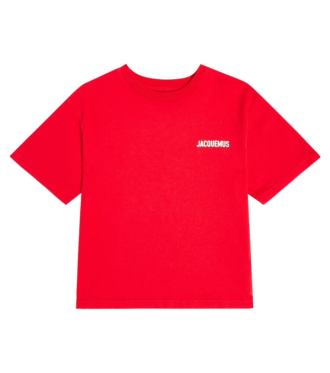 

Футболка le из хлопка jacquemus Jacquemus Enfant, красный