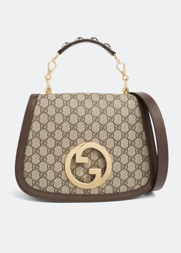 

Сумка Gucci Blondie Medium Top Handle, бежевый