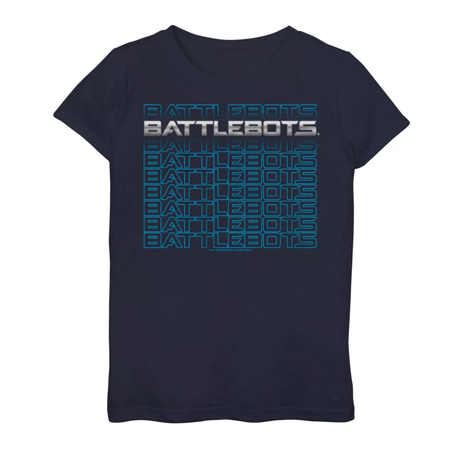 

Футболка с графическим логотипом BattleBots для девочек 7–16 лет Licensed Character