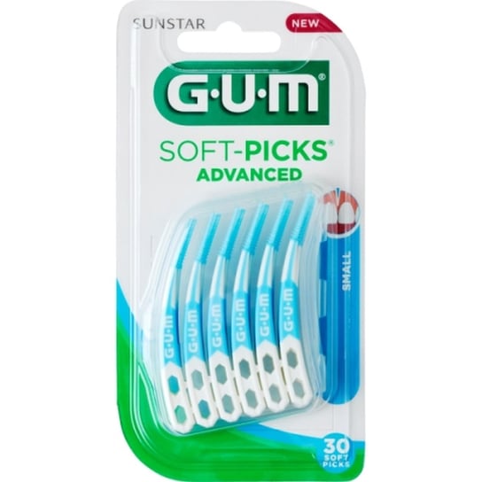 Маленькие средства для чистки межзубных промежутков Soft-Pick Advanced, 30 шт. Sunstar, Gum