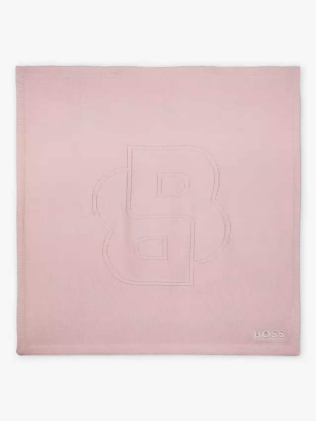 

Одеяло HUGO BOSS Baby Cotton, цвет pink pale