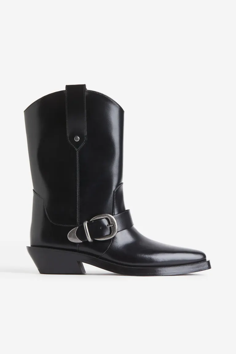 

Ковбойские сапоги H&M, черный