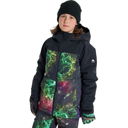 Куртка Lodgepole – детская Burton, цвет True Black/Painted Planets