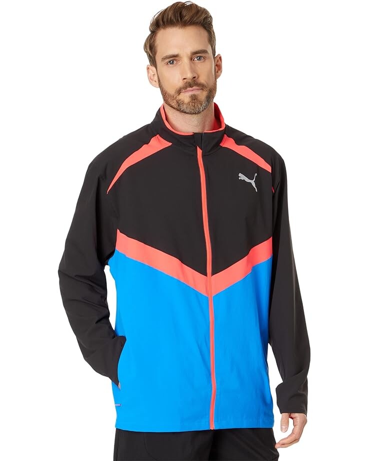 

Куртка PUMA Run Ultraweave, цвет Puma Black/Ultra Blue