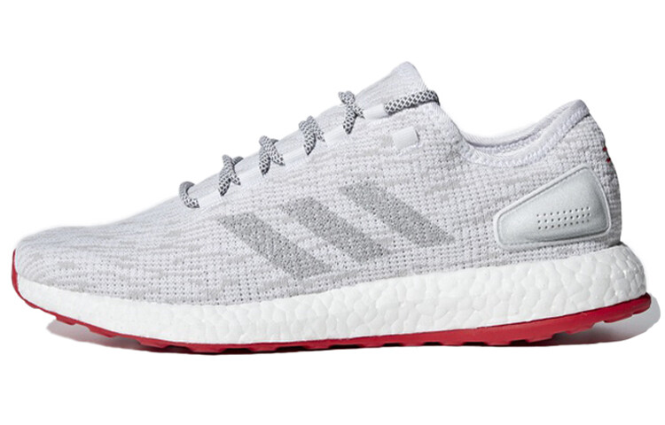 

Кроссовки Pure Boost Running унисекс с низким верхом серые/белые/красные Adidas