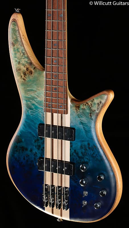 Басс гитара Jackson Pro Series Spectra Bass SBP IV Caramelized Jatoba Fingerboard Caribbean Blue Bass Guitar усиленный аккумулятор для asus a632n a636 a636n a639 sbp 03