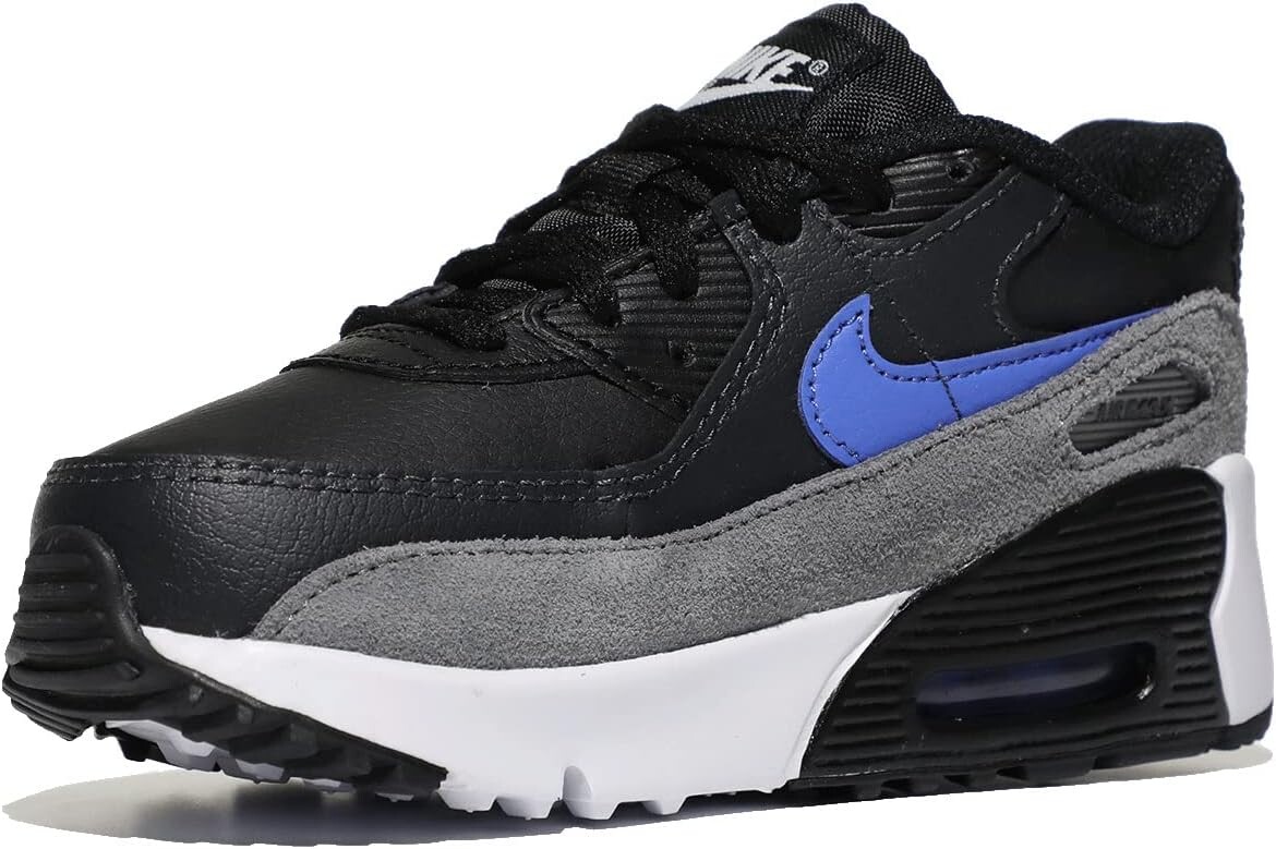 

Кроссовки Air Max 90 LTR Nike, цвет Black/Medium Blue/Smoke Grey/Anthracite